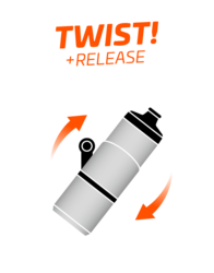 Twist+release
